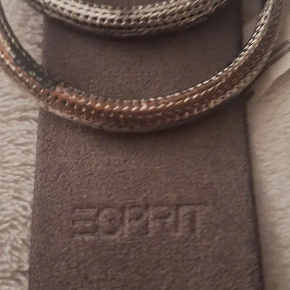 Vintage Espirit Leather Belt - Picture 5 of 9